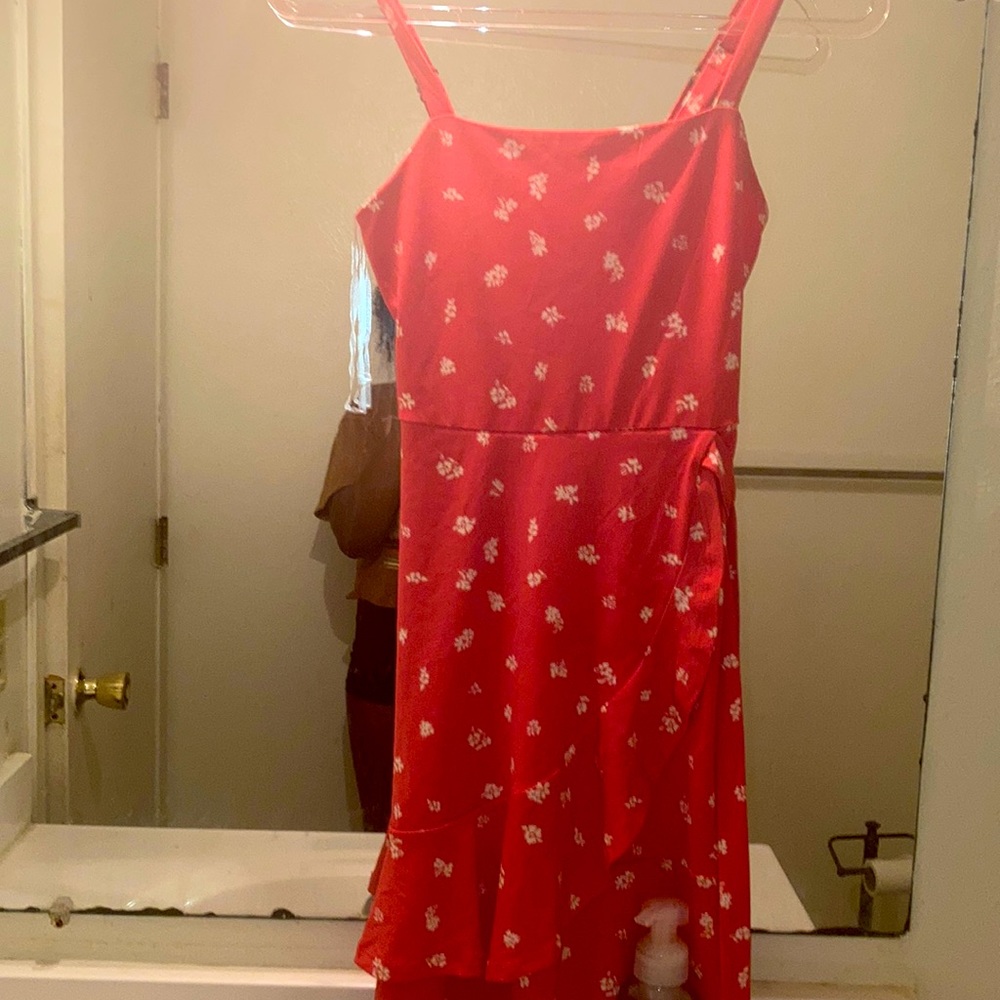 Juniors' SO® Squareneck Wrap Dress